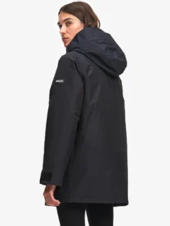Parka GORE-TEX® & Repreve® matelassée mi-longue - Noir