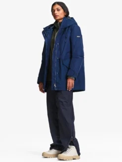 Parka GORE-TEX® & Repreve® matelassée mi-longue - Bleu
