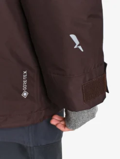 Parka GORE-TEX® & Repreve® matelassée mi-longue - Marron