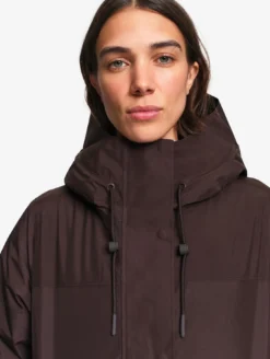 Parka GORE-TEX® & Repreve® matelassée mi-longue - Marron