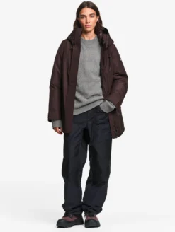 Parka GORE-TEX® & Repreve® matelassée mi-longue - Marron