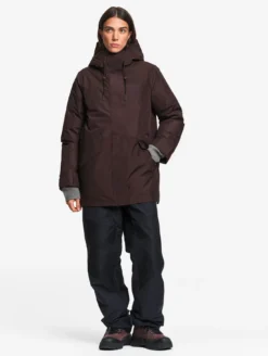 Parka GORE-TEX® & Repreve® matelassée mi-longue - Marron