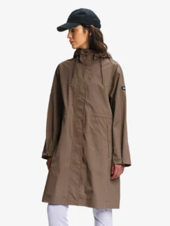 Parka mi-longue à taille ajustable MTD™ - Marron
