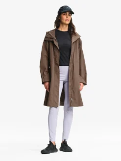 Parka mi-longue à taille ajustable MTD™ - Marron