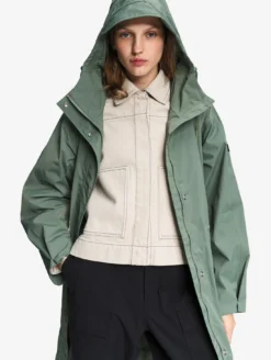 Parka mi-longue à taille ajustable MTD™ - Vert
