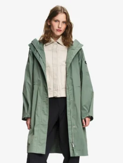 Parka mi-longue à taille ajustable MTD™ - Vert