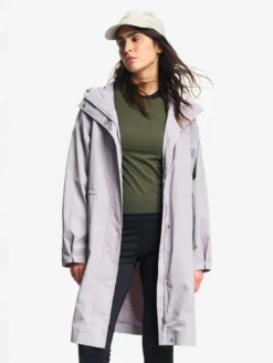 Parka mi-longue à taille ajustable MTD™ - Violet