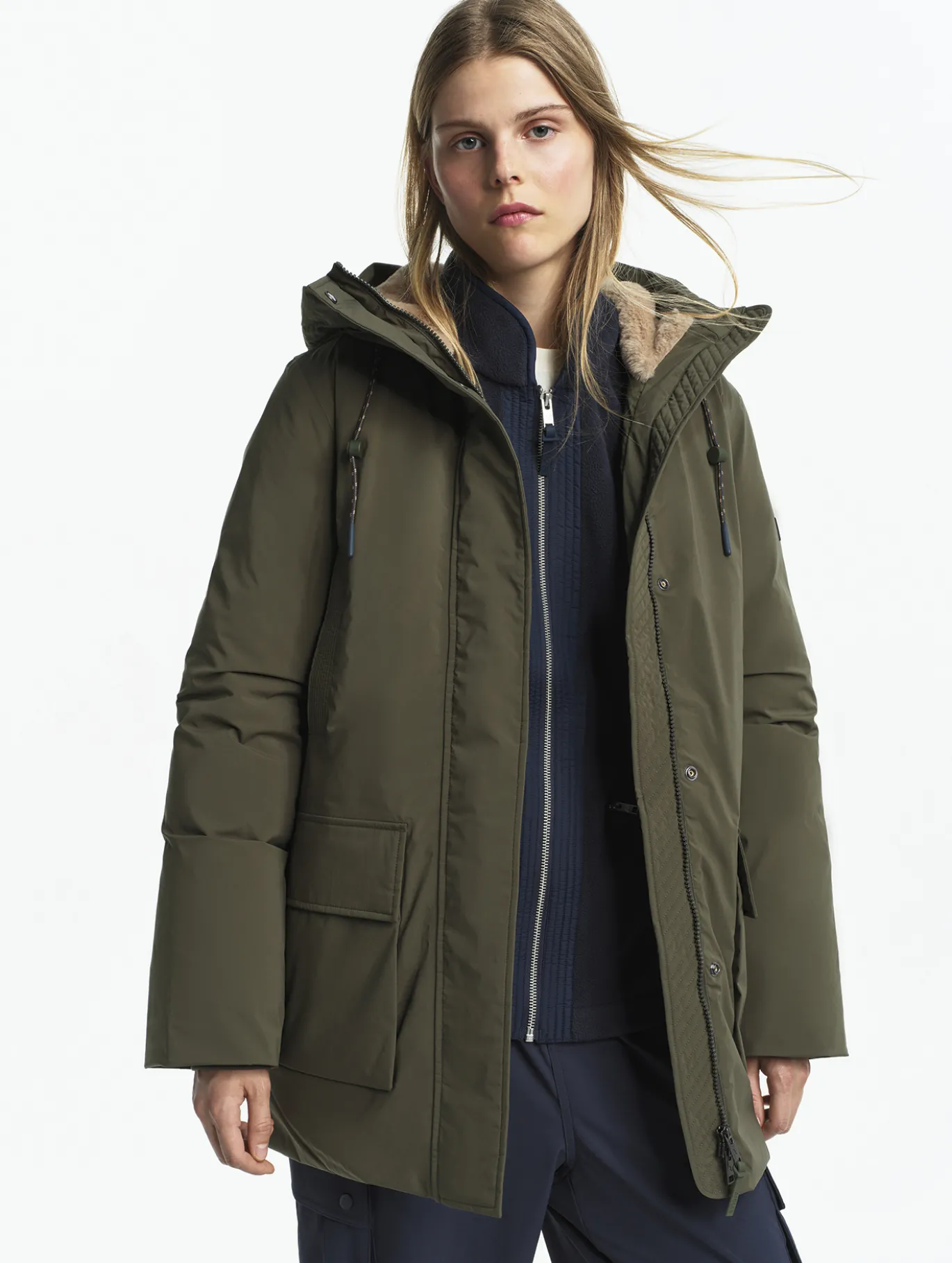 Parka mi-longue très chaude MTD™ - Kaki