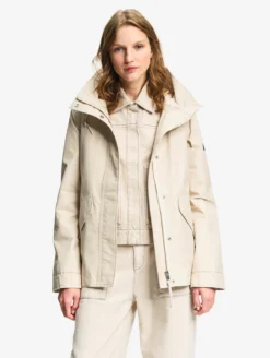 Parka MTD™ courte fishtail - Beige