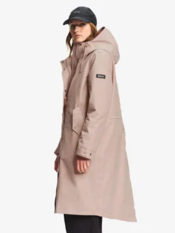 Parka MTD™ fishtail longue imperméable T-KIT™ - Beige