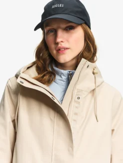Parka MTD™ fishtail longue imperméable T-KIT™ - Gris