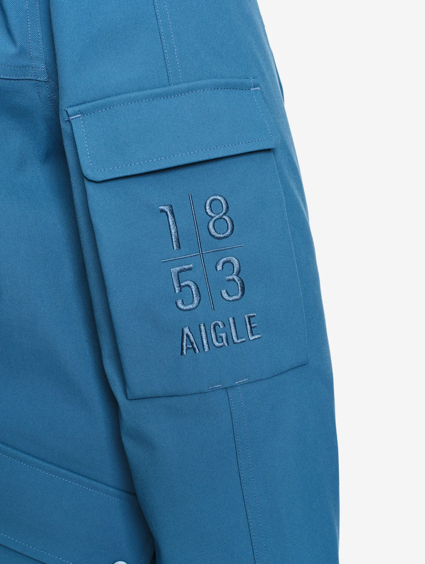 Parka MTD™ mi-longue Aigle COPELAND imperméable et chaude - Bleu