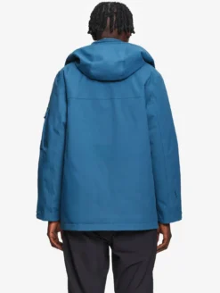 Parka MTD™ mi-longue Aigle COPELAND imperméable et chaude - Bleu