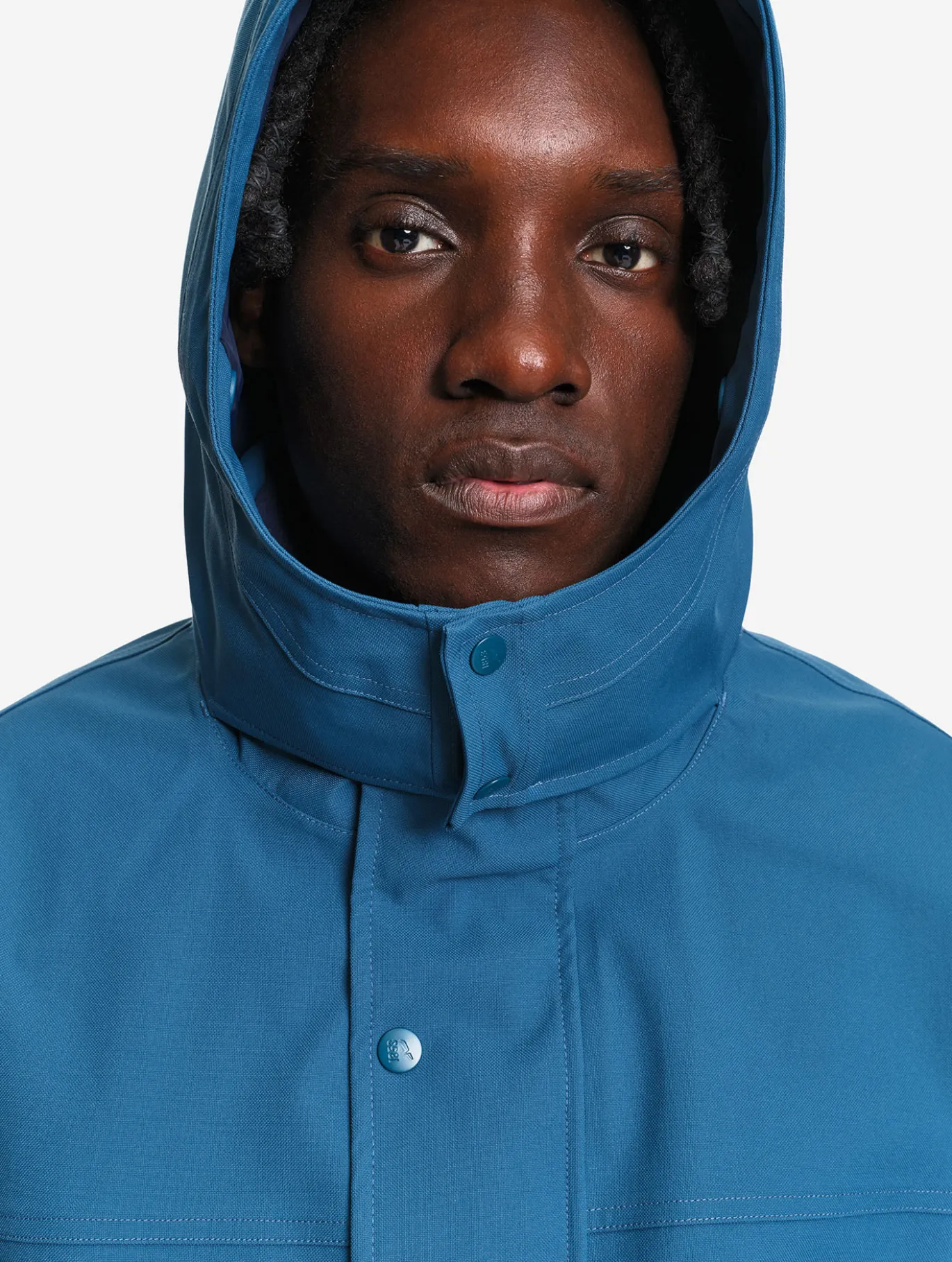 Parka MTD™ mi-longue Aigle COPELAND imperméable et chaude - Bleu