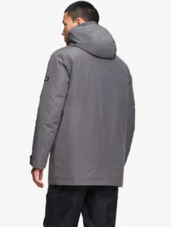 Parka MTD™ mi-longue avec capuche - Gris