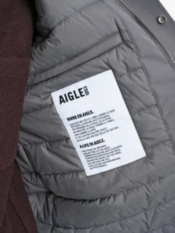Parka MTD™ mi-longue avec capuche - Gris