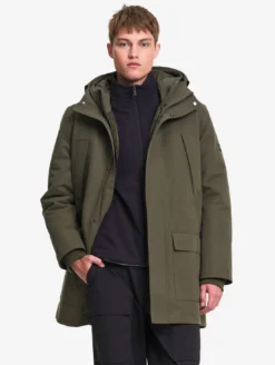 Parka MTD™ mi-longue chaude 3-en-1 - Kaki