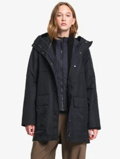 Parka MTD™ mi-longue T-KIT™ - Noir
