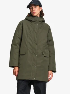 Parka MTD™ & Repreve® matelassée mi-longue à capuche - Kaki