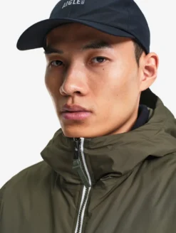 Parka Rainpack™ Warm 70 matelassée : coupe-vent mixte court imperméable MTD™ et pliable - Kaki