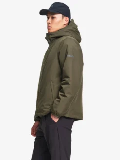 Parka Rainpack™ Warm 70 matelassée : coupe-vent mixte court imperméable MTD™ et pliable - Kaki