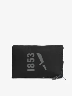 Parka Rainpack™ Warm 70 matelassée : coupe-vent mixte court imperméable MTD™ et pliable - Noir