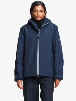 Parka Rainpack™ Warm 70 matelassée : coupe-vent mixte court imperméable MTD™ et pliable - Bleu