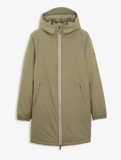Parka Rainpack™ Warm 90 matelassée : coupe-vent mixte long imperméable MTD™ et pliable - Vert