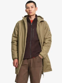 Parka Rainpack™ Warm 90 matelassée : coupe-vent mixte long imperméable MTD™ et pliable - Vert