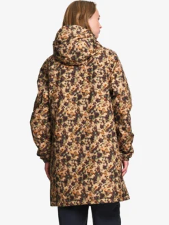 Parka Rainpack™ Warm 90 matelassée : coupe-vent imprimé mixte imperméable MTD™ et pliable - Jaune
