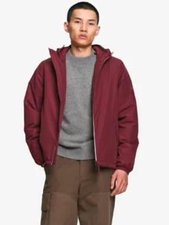 Parka Rainpack™ Warm 70 matelassée : coupe-vent mixte court imperméable MTD™ et pliable - Bordeaux
