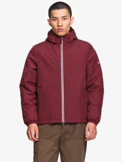 Parka Rainpack™ Warm 70 matelassée : coupe-vent mixte court imperméable MTD™ et pliable - Bordeaux