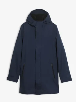 Parka Softshell de pluie longue - Bleu