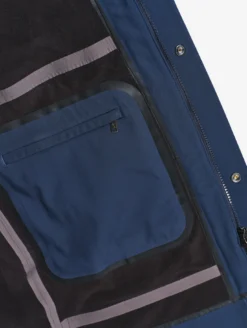 Parka Softshell de pluie longue - Bleu