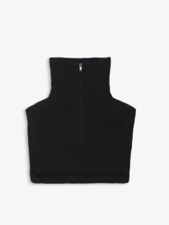 Plastron en laine mélangée - Bleu