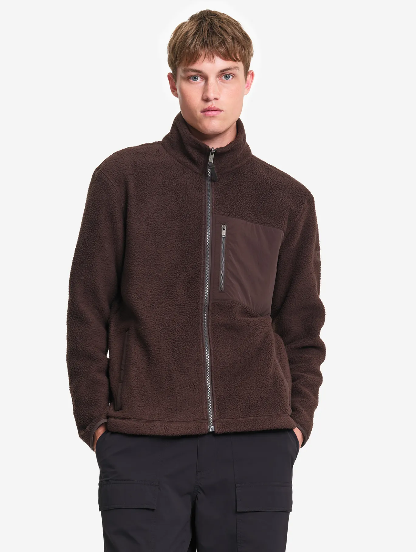 Polaire légère en sherpa T-KIT™ - Marron