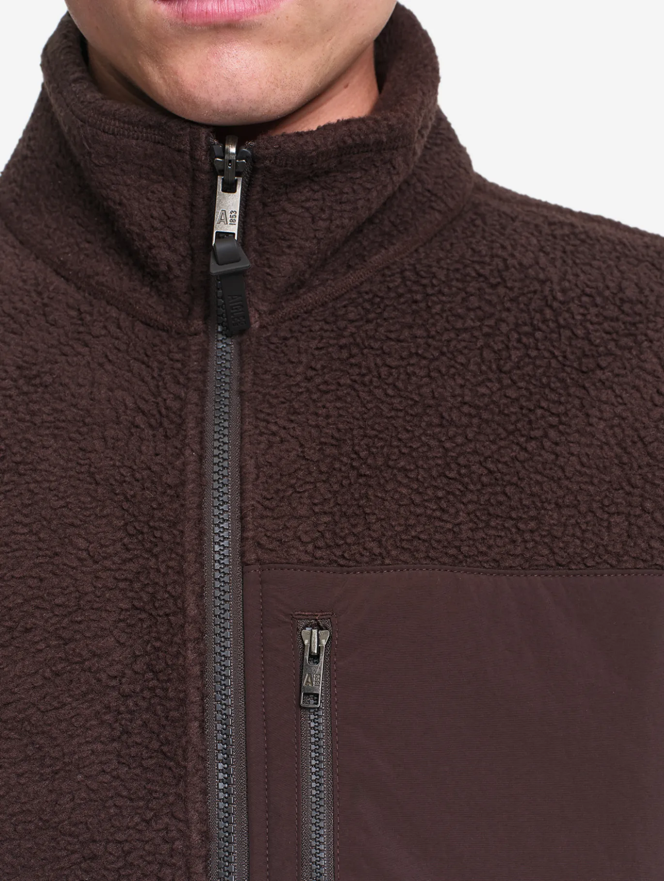 Polaire légère en sherpa T-KIT™ - Marron