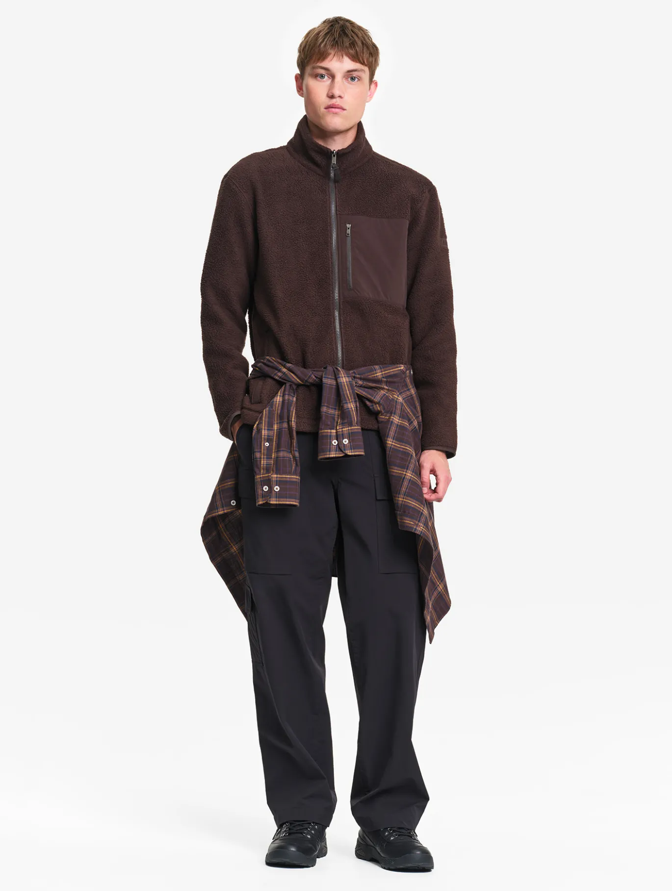 Polaire légère en sherpa T-KIT™ - Marron
