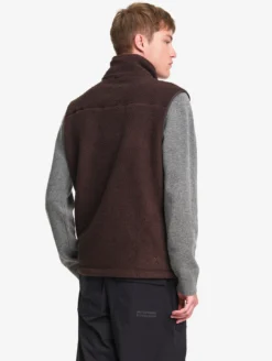 Polaire sans manches légère en sherpa T-KIT™ - Marron