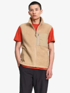 Polaire sans manches légère en sherpa T-KIT™ - Beige