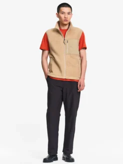 Polaire sans manches légère en sherpa T-KIT™ - Beige