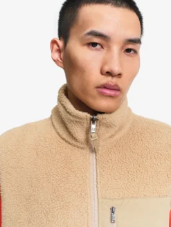 Polaire sans manches légère en sherpa T-KIT™ - Beige