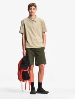 Polo Dry Fast™ TEXTILE® anti-UV avec logo sur la poitrine - Gris