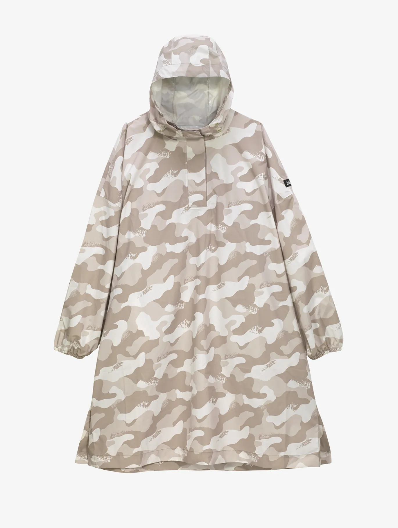 Poncho imprimé pliable - Multicolore