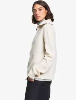 Pull camionneur en laine mérinos - Blanc
