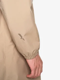 Rainpack™ 90 : coupe-vent mixte imperméable MTD™, long et pliable - Beige