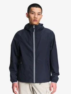 Rainpack™ 70 : coupe-vent mixte imperméable MTD™, court et pliable - Bleu