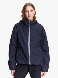 Rainpack™ 70 : coupe-vent mixte imperméable MTD™, court et pliable - Bleu