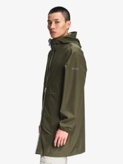 Rainpack™ 90 : coupe-vent mixte imperméable MTD™, long et pliable - Kaki