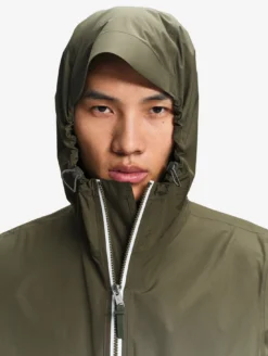 Rainpack™ 90 : coupe-vent mixte imperméable MTD™, long et pliable - Kaki